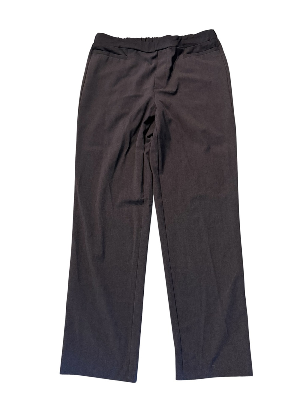 Classic Straight-Leg grey Dress Pants